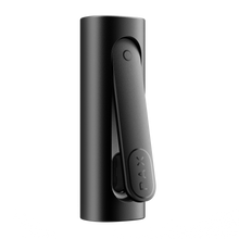 Black electronic device with 'PAX' branding on a black vaporizer  