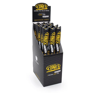 Cones Original Giga 1x Paper Pack Display 15x - Amsterdaze