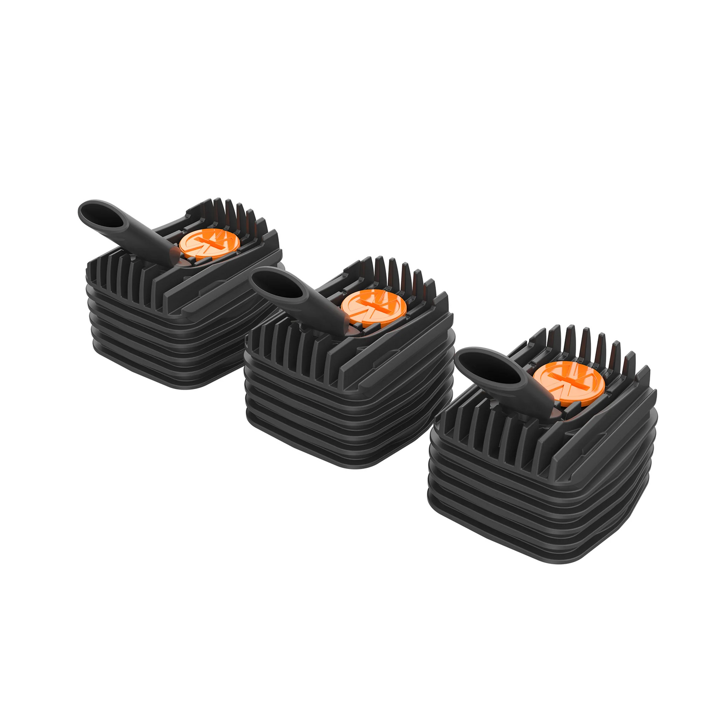 Veazy cooling unit (3 pcs.) - Alluring Black - Amsterdaze