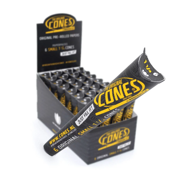 Cones Original Small Paper Pack Set of 6 x32 - Display