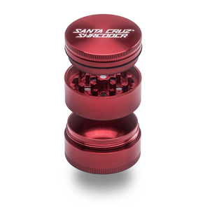 Three-part grinder - Red