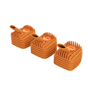 Veazy Cooling Unit (3 pcs) - Inspiring Orange - Amsterdaze