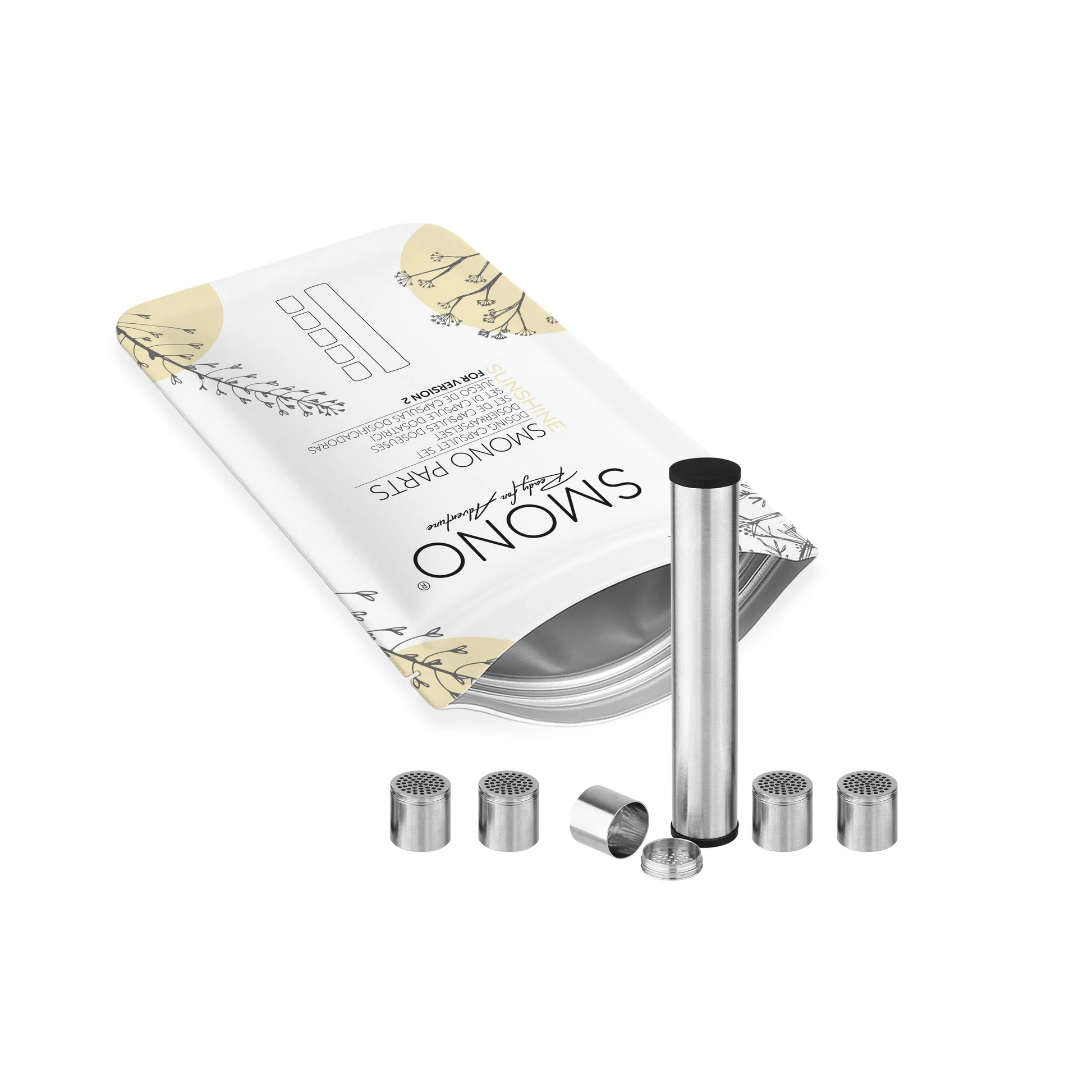 XMAX V3 Pro Dosing Capsule Set (5 pcs.)/Sunshine Dosing Capsule Set - Amsterdaze