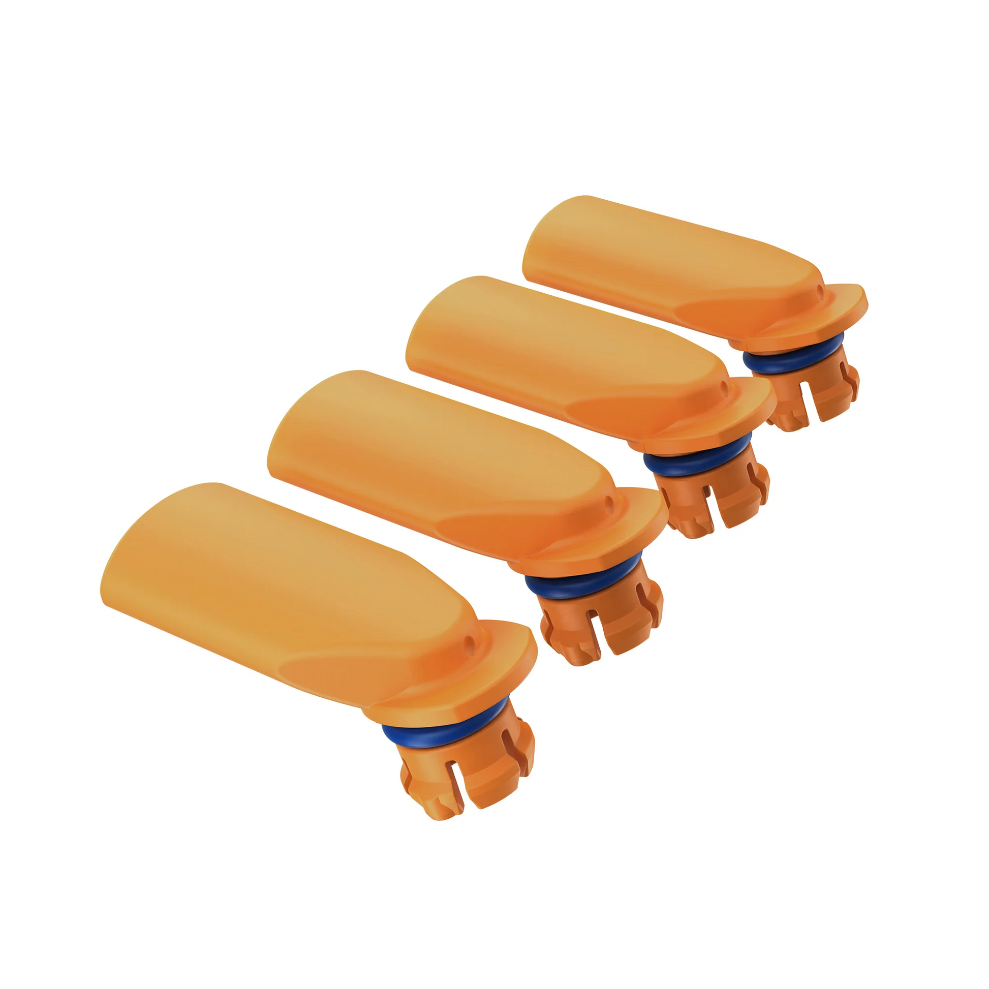 Veazy Mouthpieces (4 pcs.) - Inspiring Orange - Amsterdaze