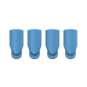 Veazy Mouthpieces (4 pcs.) - Dynamic Blue - Amsterdaze