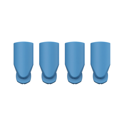 Veazy Mouthpieces (4 pcs.) - Dynamic Blue - Amsterdaze
