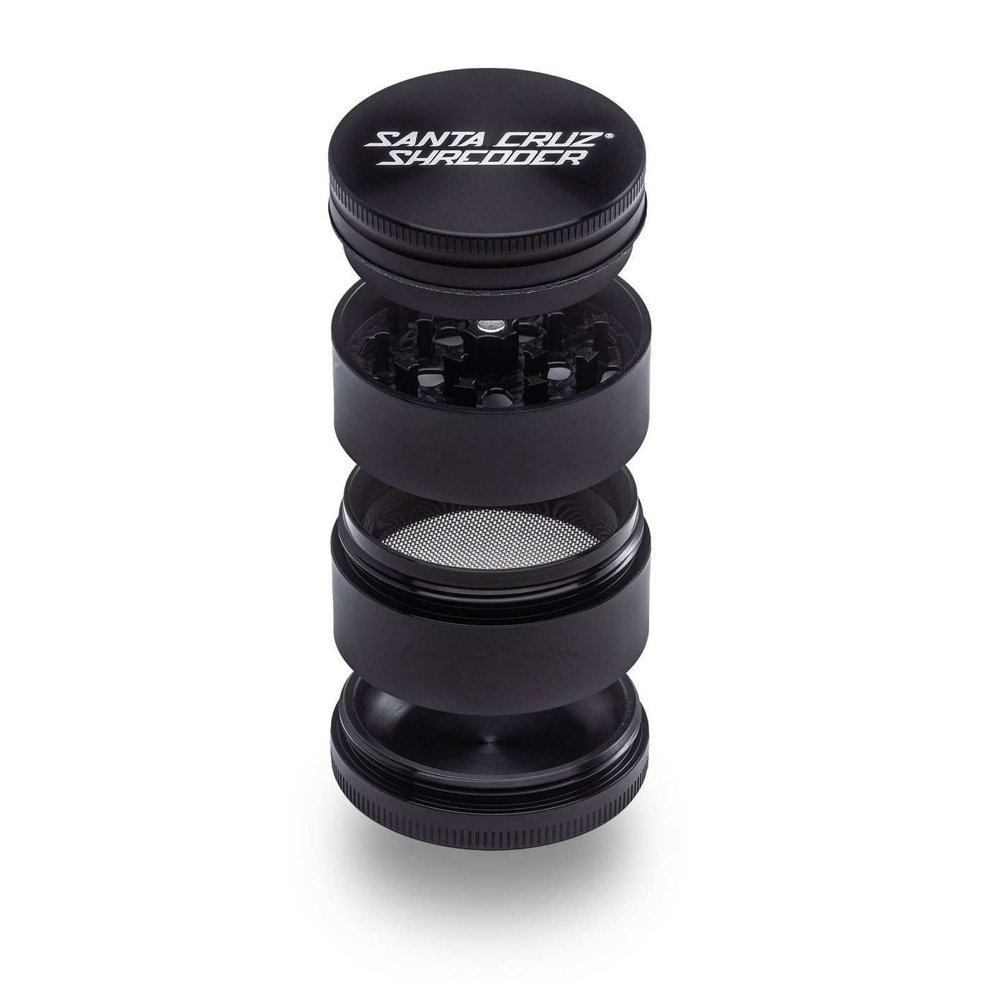 Four-part grinder - Black