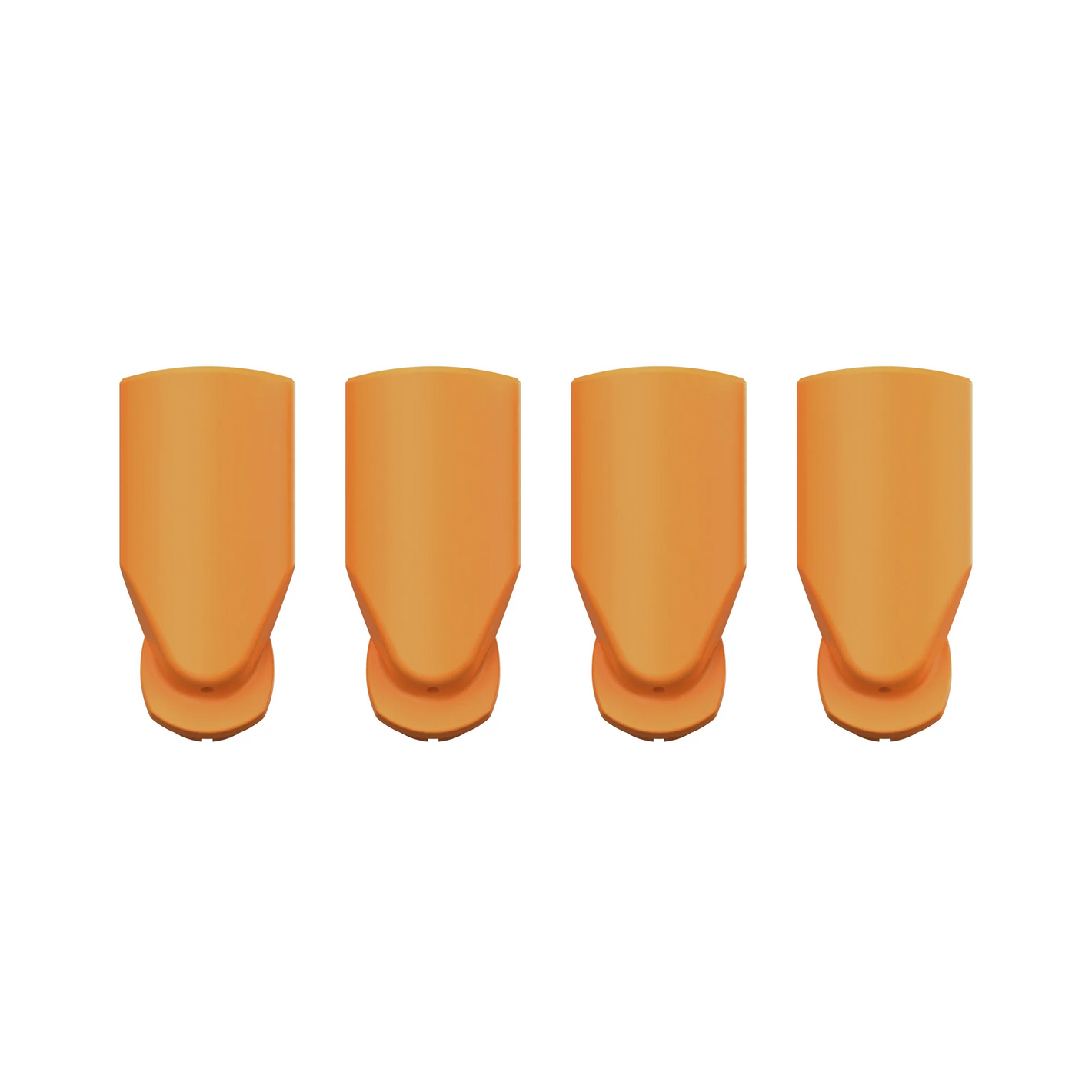 Veazy Mouthpieces (4 pcs.) - Inspiring Orange - Amsterdaze