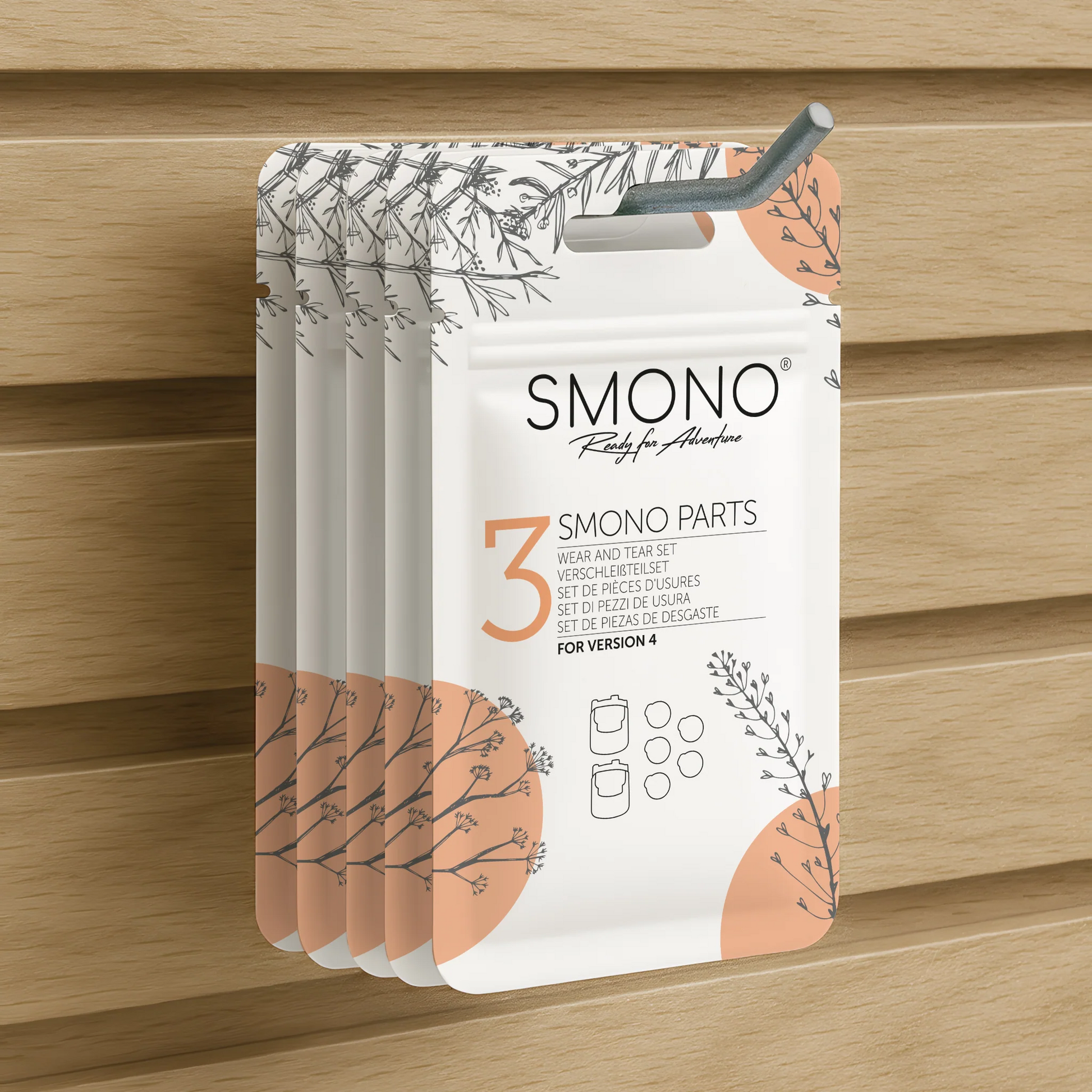 3 wear parts set - Amsterdaze