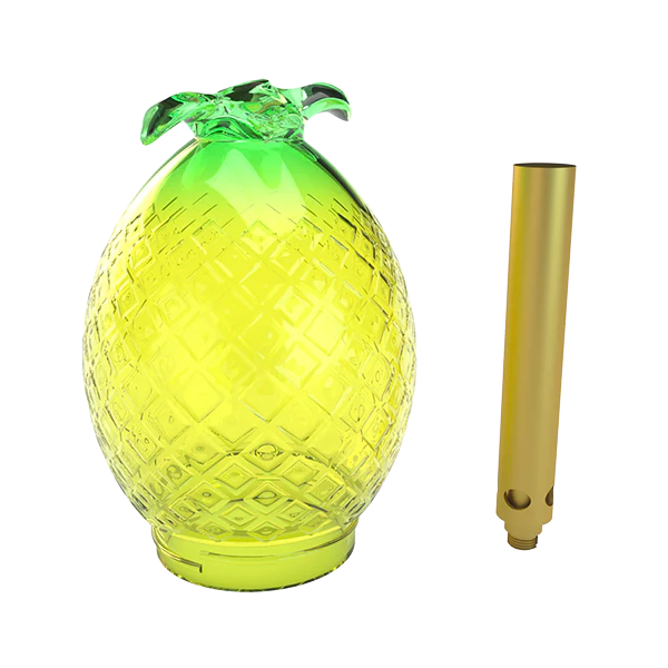 Single pineapple replacement globe large