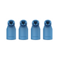 Veazy Mouthpieces (4 pcs.) - Dynamic Blue - Amsterdaze