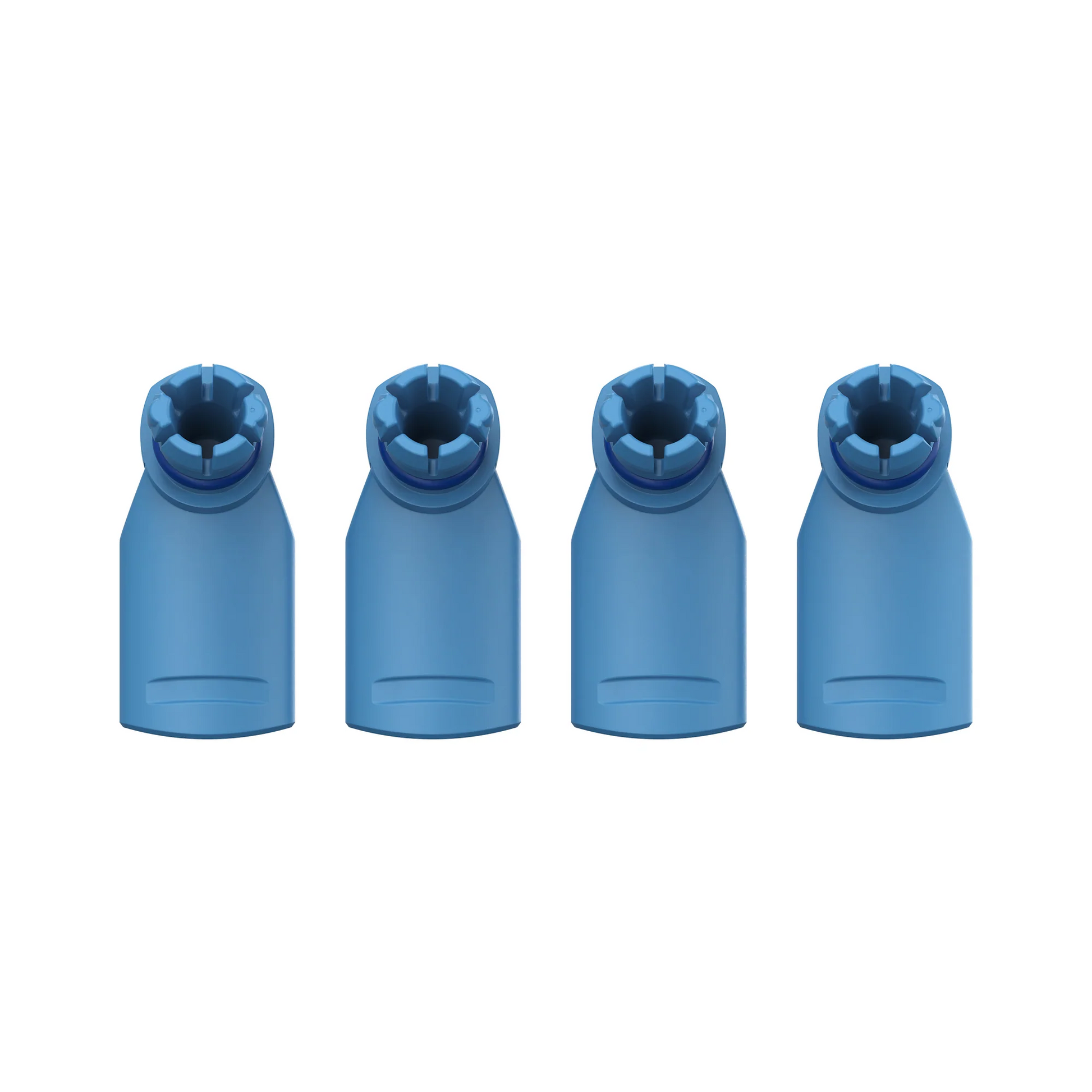Veazy Mouthpieces (4 pcs.) - Dynamic Blue - Amsterdaze