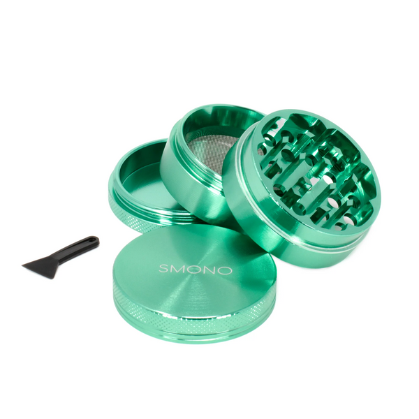 Smono Aluminum Grinder - Green