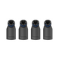 Veazy Mouthpieces (4 pcs.) - Alluring Black - Amsterdaze