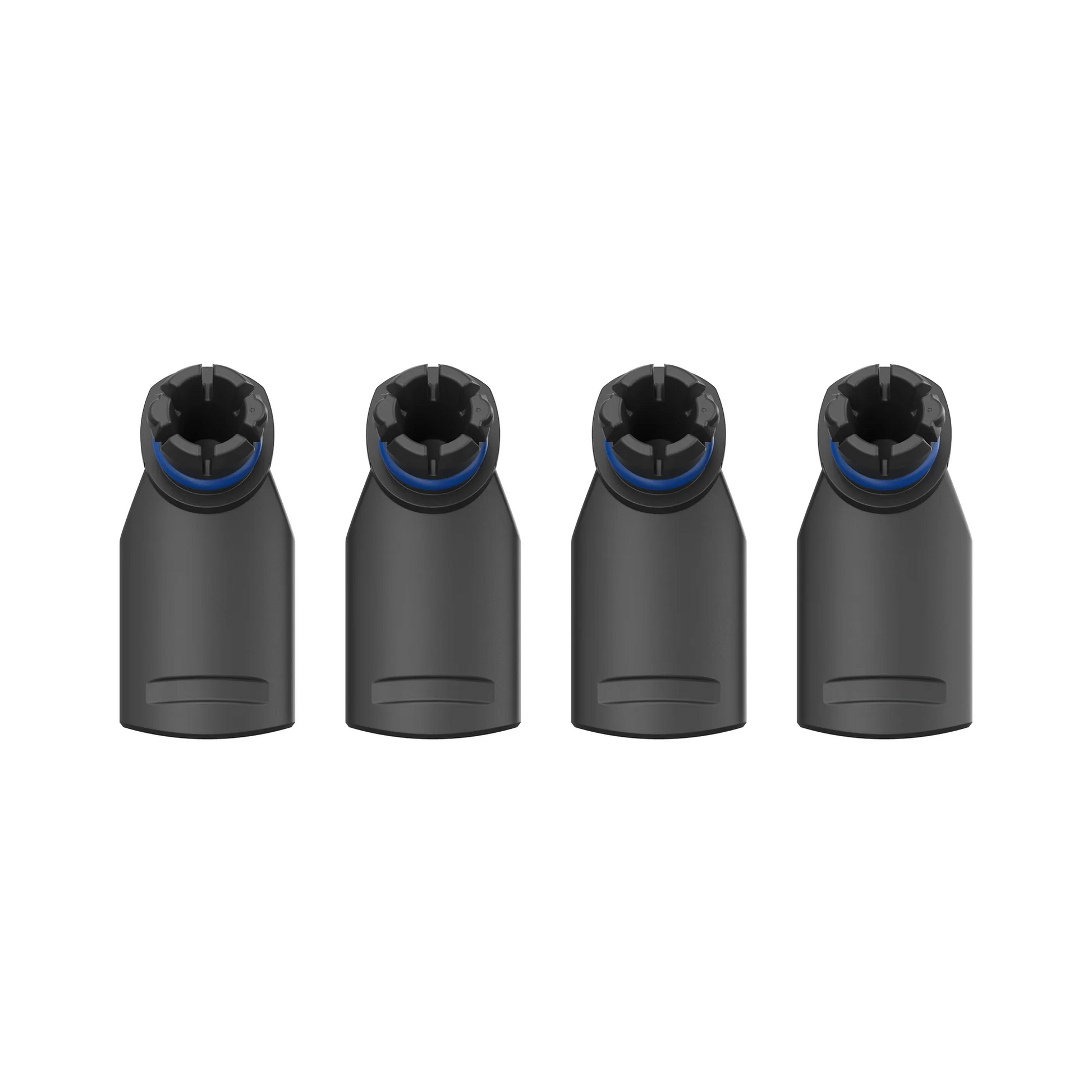 Veazy Mouthpieces (4 pcs.) - Alluring Black - Amsterdaze