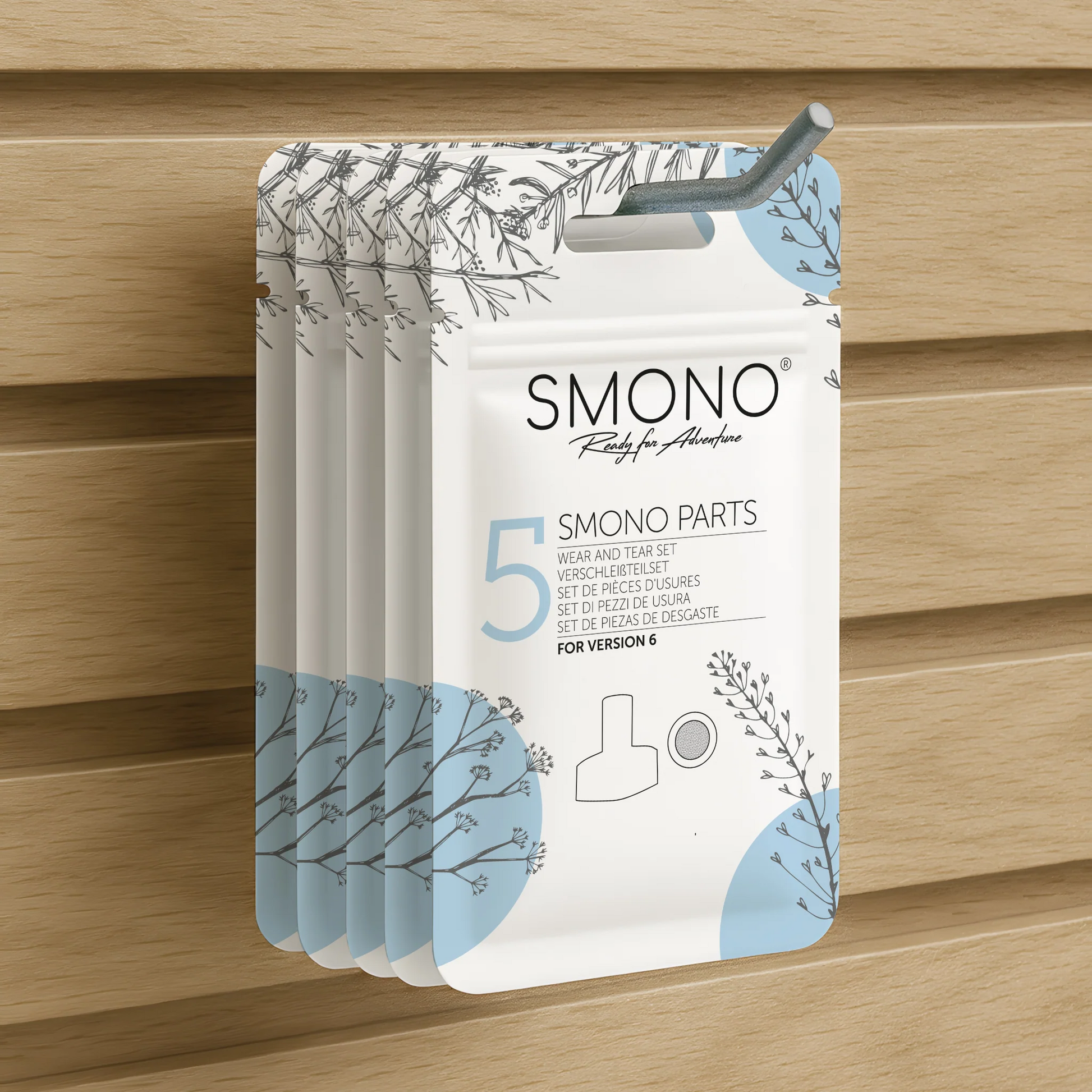 5 wear parts set - Amsterdaze