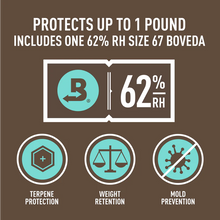 Boveda Fresh Bag + 67g 62%