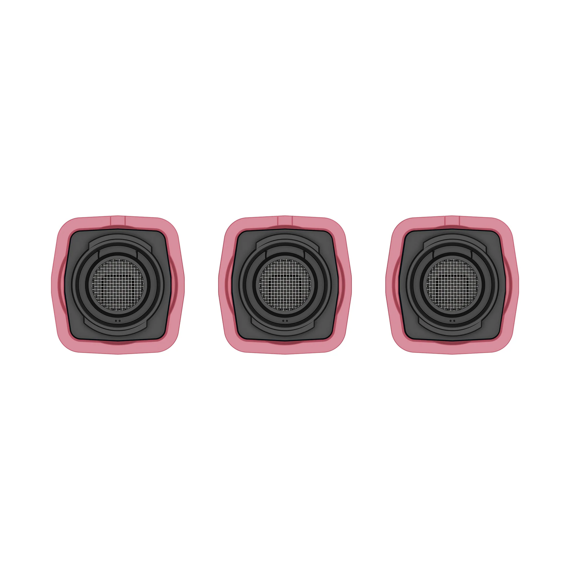 Veazy Cooling Unit (3 pcs) - Charming Pink - Amsterdaze