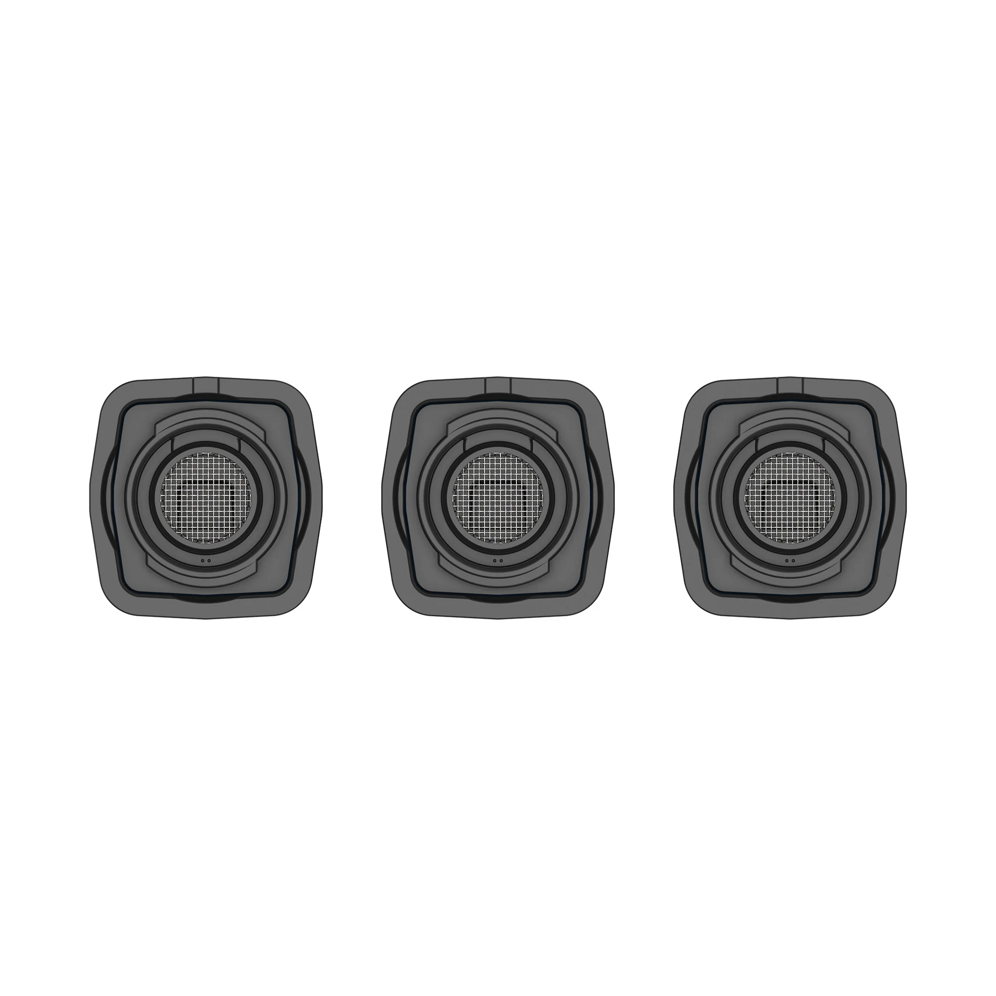 Veazy cooling unit (3 pcs.) - Alluring Black - Amsterdaze