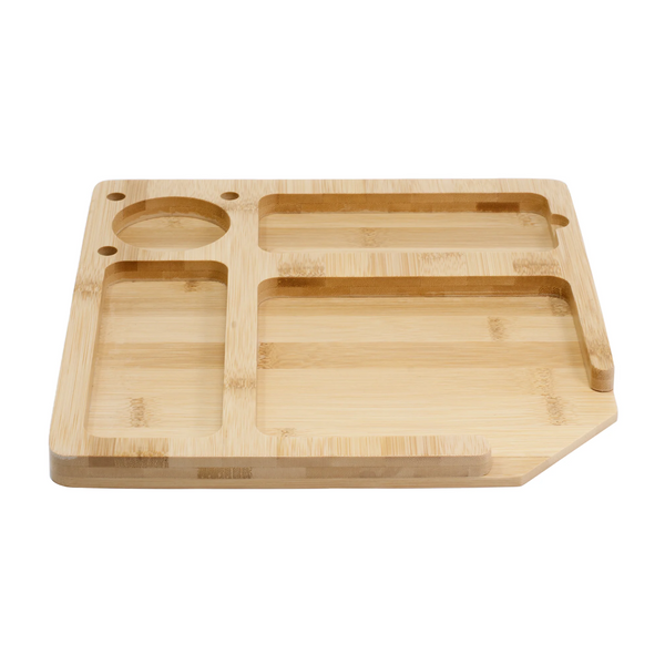 Bamboo tray divided