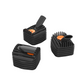 Veazy cooling unit (3 pcs.) - Alluring Black - Amsterdaze