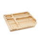 Bamboo tray divided