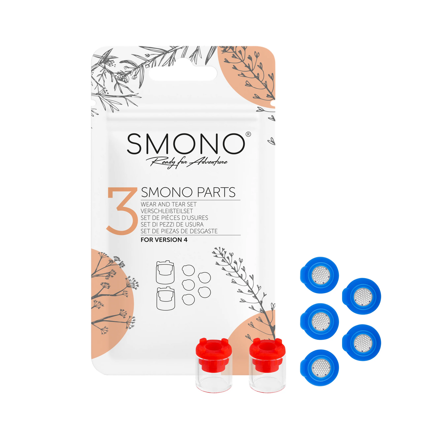 3 wear parts set - Amsterdaze