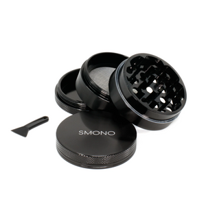 Smono Aluminum Grinder - Black