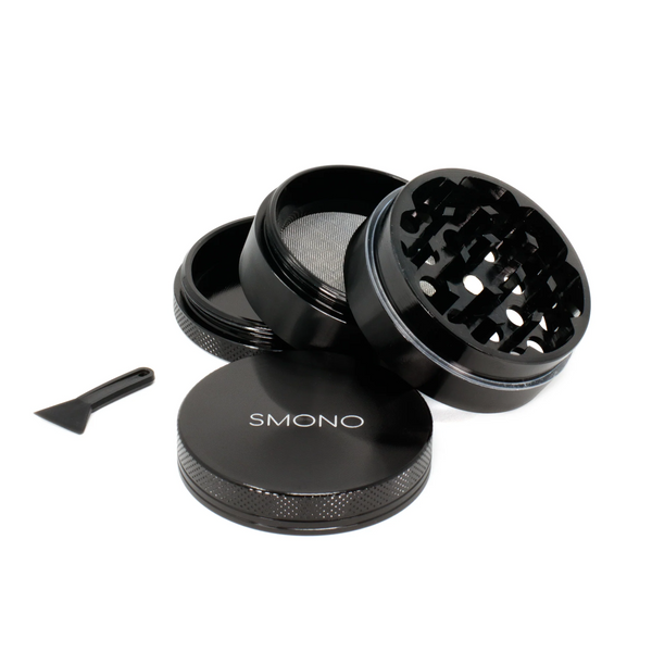 Smono Aluminum Grinder - Black