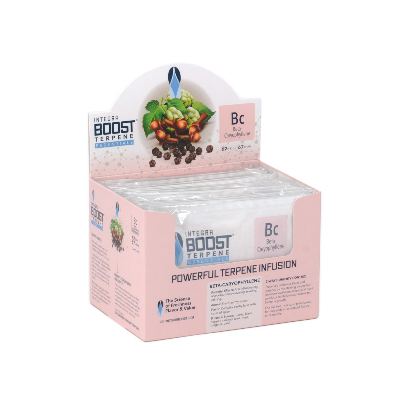 Integra Boost 62% 67g B-Cariophylene - Display - Amsterdaze
