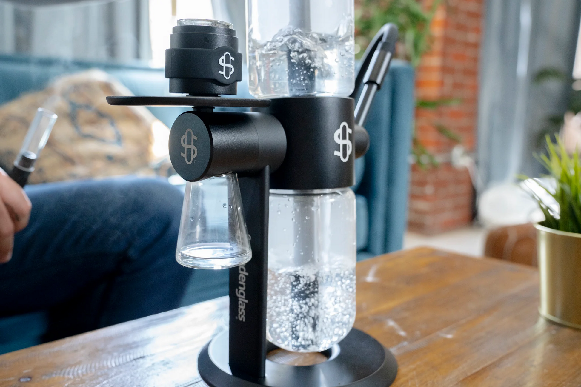 Ash catcher (black) - Amsterdaze