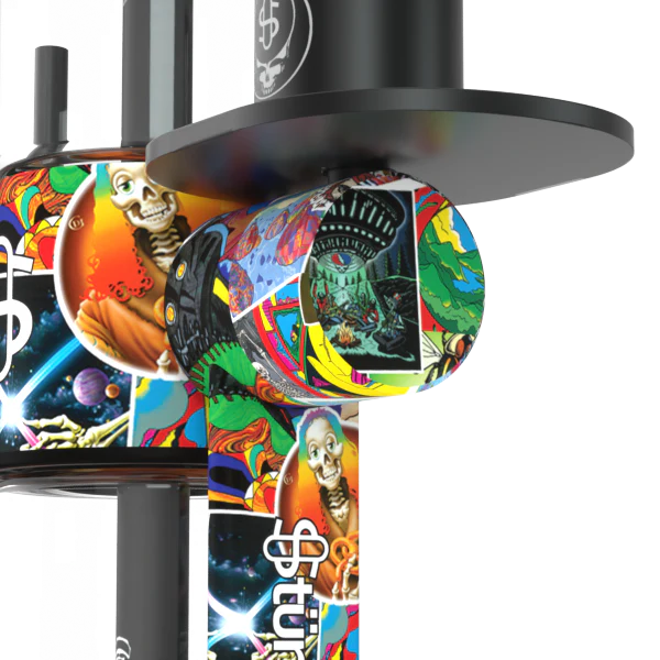 Grateful Dead X Stündenglass Gravity Infuser (Legacy Patchwork) - Amsterdaze