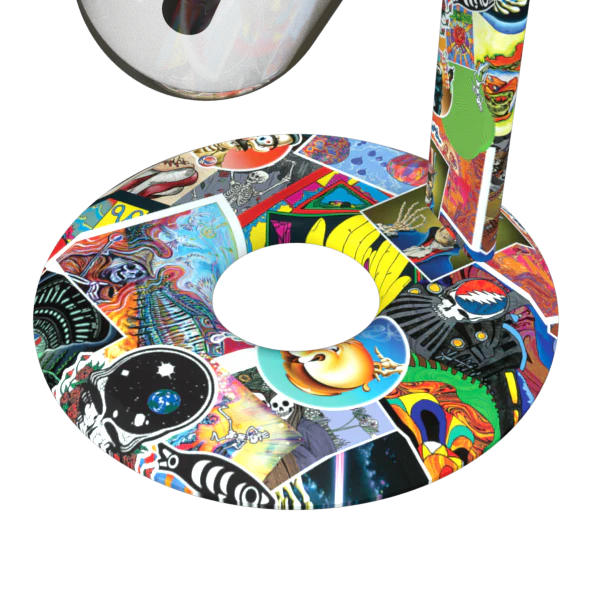 Grateful Dead X Stündenglass Gravity Infuser (Legacy Patchwork) - Amsterdaze