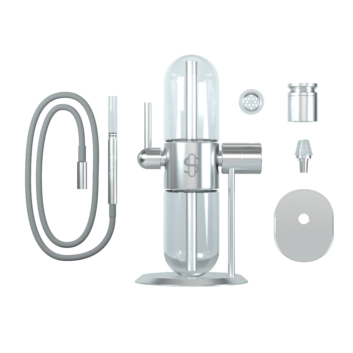 Gravity Infuser (polished silver) - Amsterdaze