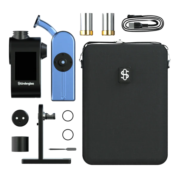 Module + Dock Deluxe Travel Set (blue glass) - Amsterdaze