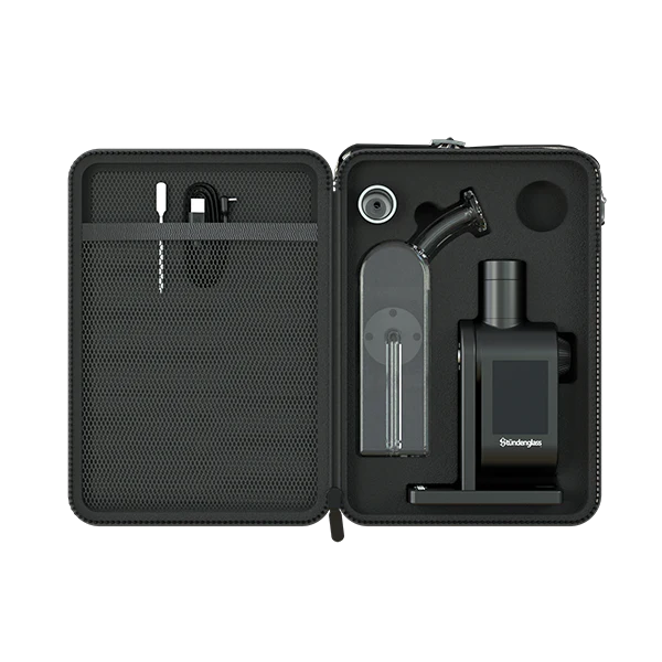 Module + Dock Deluxe Travel Set (transparent glass) - Amsterdaze