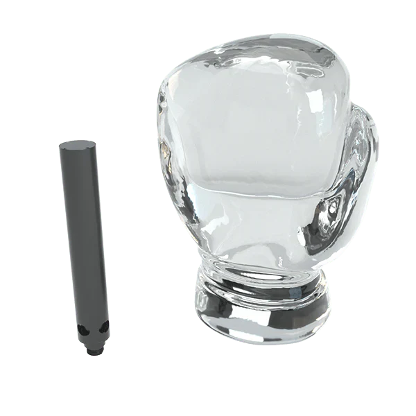 Single Champion's replacement Globe large (transparent) - Amsterdaze